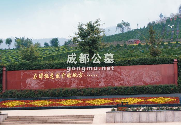 在那桃花盛开的地方-成都公墓