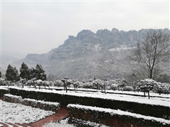 雪景-味江陵园-成都公墓