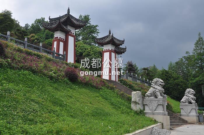 墓区大门-味江陵园-成都公墓