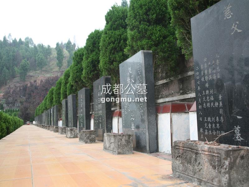 墓区图-成都公墓