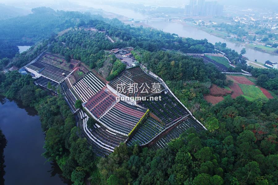 乘龙公墓 俯拍全景图-乘龙公墓-成都公墓